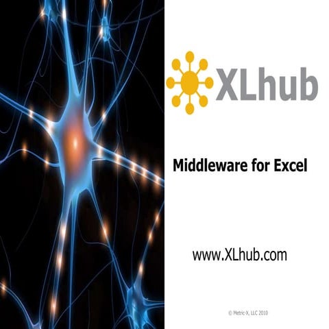 xlhub (Excel integrated with a database)