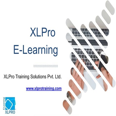 XLPro E-Learning Corporate Presentation