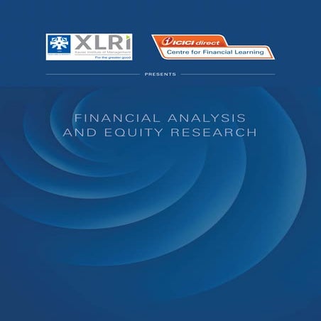 XLRI-VIL: Financial Analysis and Equity Research (FA & ER)