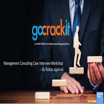 Management consulting case interview workshop