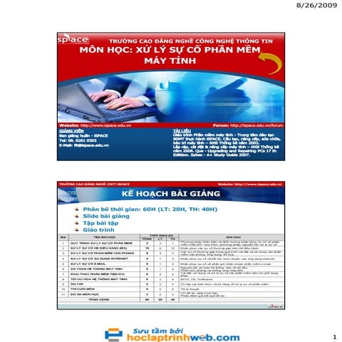 Xử lý sự cố phần mềm máy tính