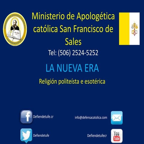 Macsfs apologetica ii la nueva era