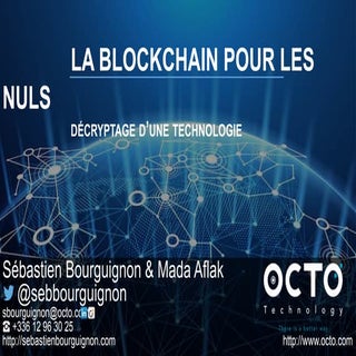 La blockchain pour les nuls - Petit...
