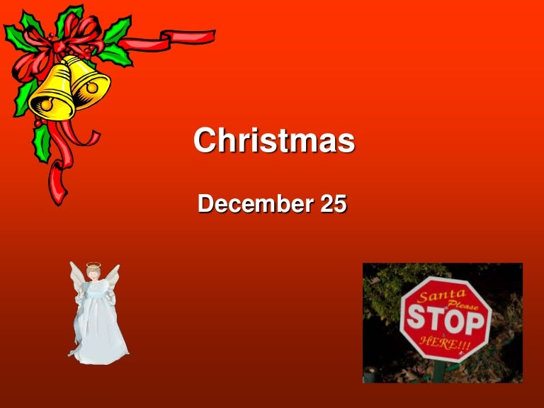 christmas presentation