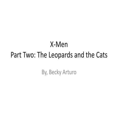 Arturo Xmen analysis