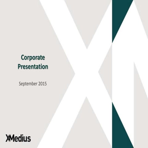 XMedius corporate presentation