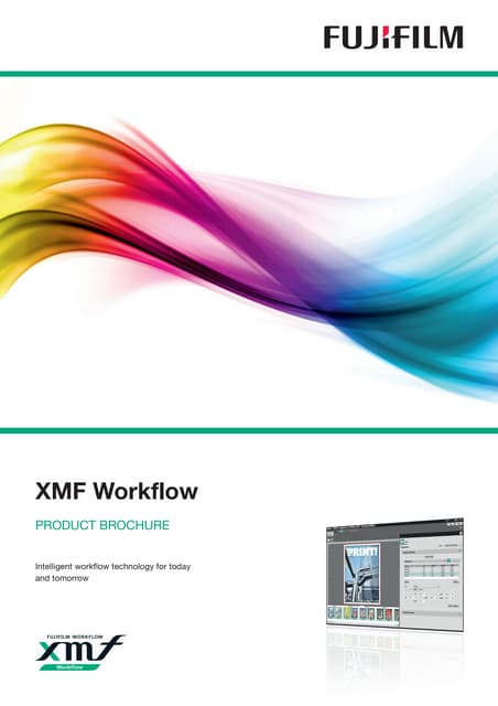FUJIFILM XMF Workflow brochure