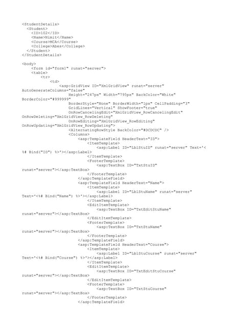 Xml