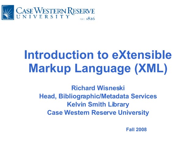 Xml Case Learns 2008