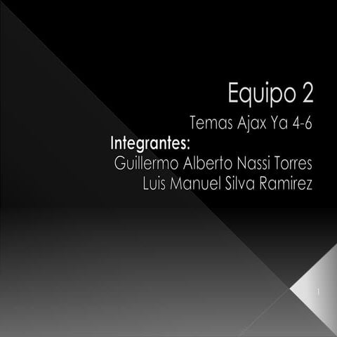 Ajax ya temas 4-6 Equipo 2