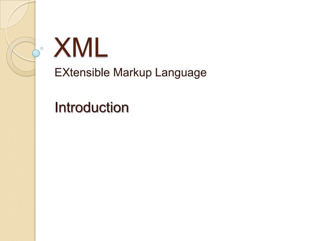 Xml intro1