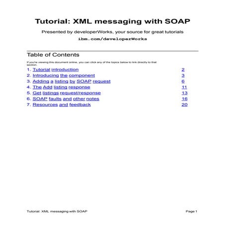 Xml+messaging+with+soap | PDF