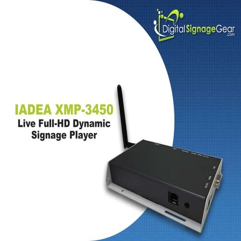 IAdea Digital Media Player XMP-3450 | PPTX