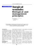 Surgical Wounds Biological and Management Principles - Sanjoy Sanyal