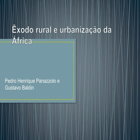 Exodo rural | PDF