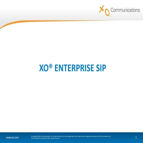 XO Enterprise SIP