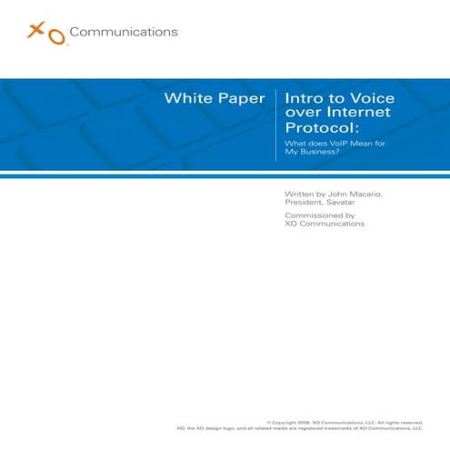 Intro to Voice over Internet Protocol: What does VoIP Mean for My Business?