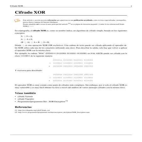 Xor | PDF