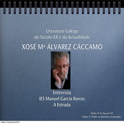 Xose mª álvarez cáccamo