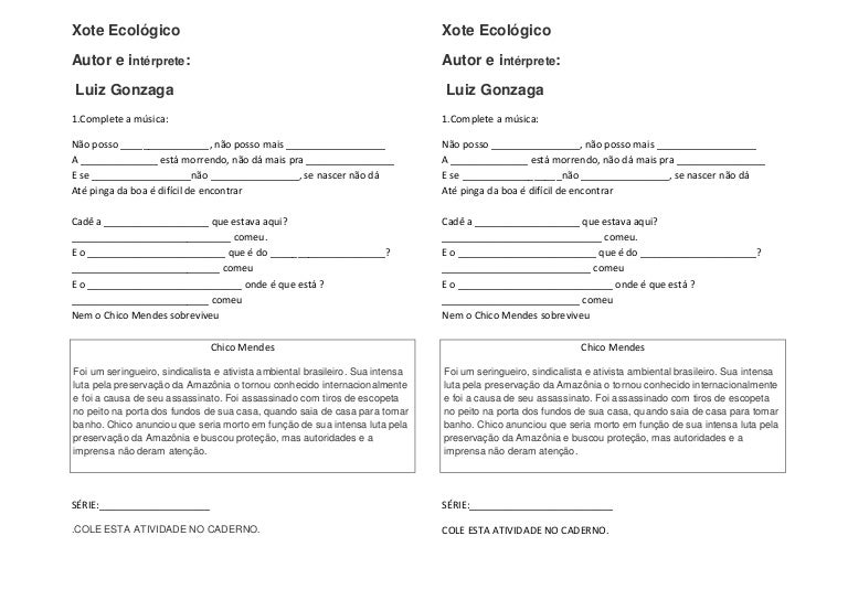 Xote Ecologico xote ecologico