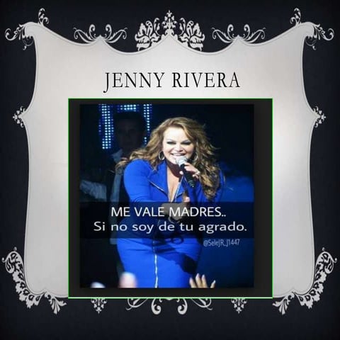 Jenny Rivera Biography by Jazmin