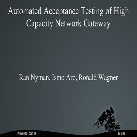 News from Robot Framework Foundation at RoboCon 2020 | PDF
