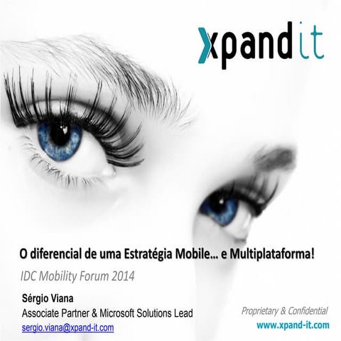 O Diferencial de uma Estratégia Mobile...e Multiplataforma!