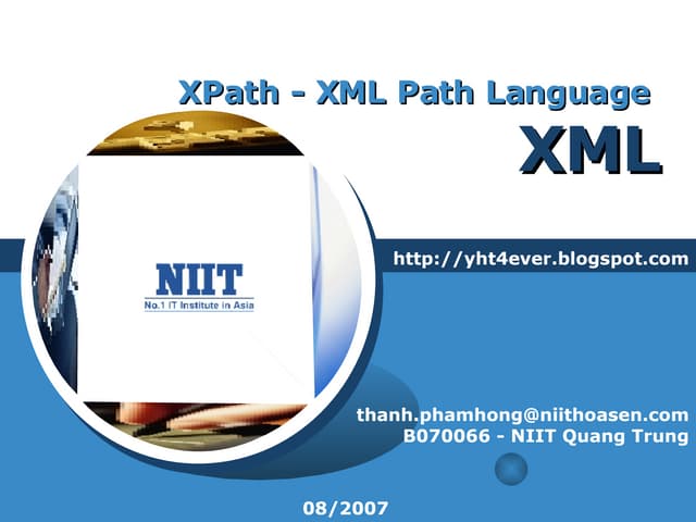 XPath - XML Path Language