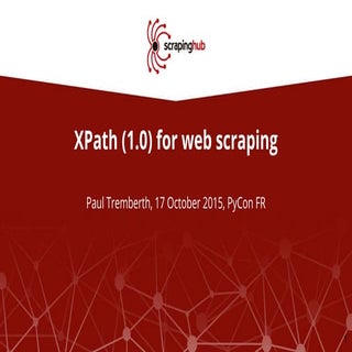 XPath for web scraping