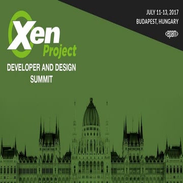 XPDDS17: Keynote: Shared Coprocessor Framework on ARM - Oleksandr Andrushchen...