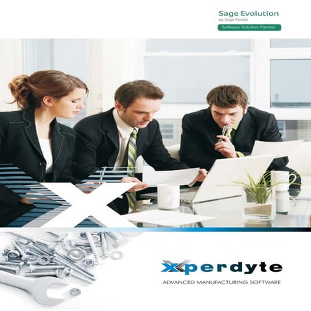 Xperdyte Manufacturing for Sage Evolution