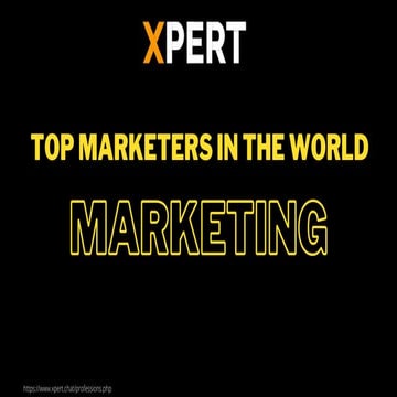 Xpert top marketers