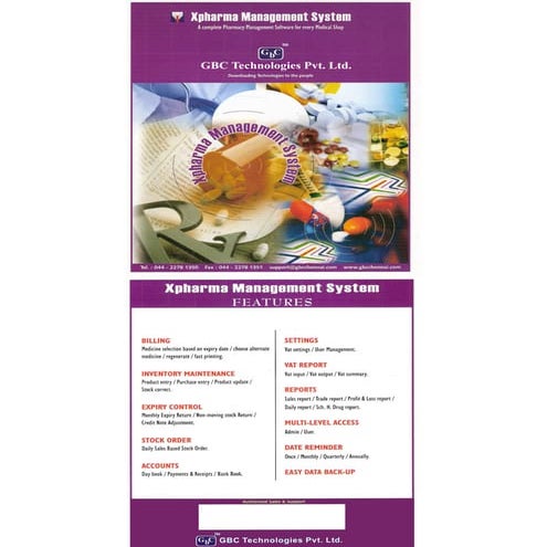 Xpharma Management System | PDF