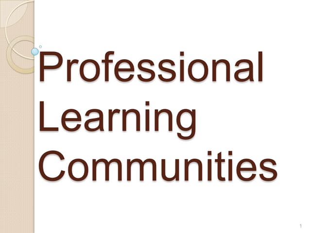 X professional learning_communities_presentation_6-27-11