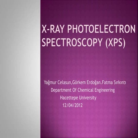 XPSPPT useful for the students and materials reasearchers