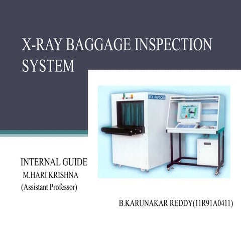 X ray Bagging Inspection System