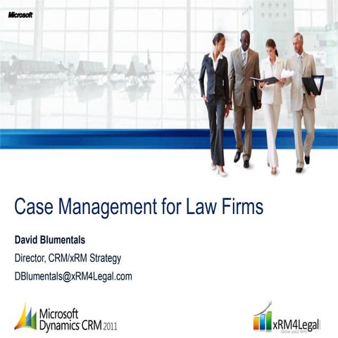 xRM4Legal for Case Management