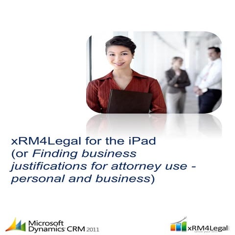 xRM4Legal for the iPad