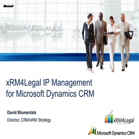 xRM4Legal Intellectual Property Management