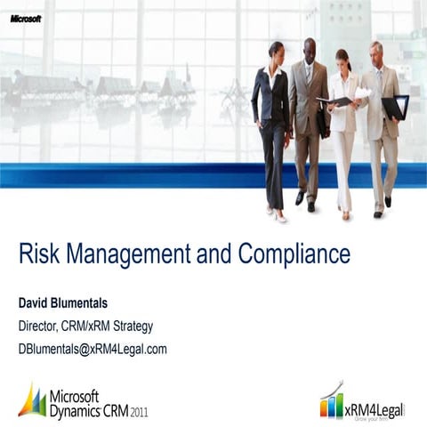 xRM4Legal Risk Management &amp; Compliance