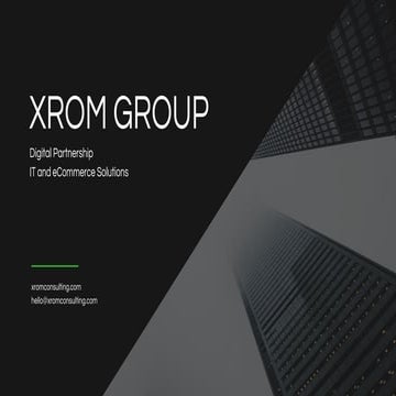 Xrom presentation