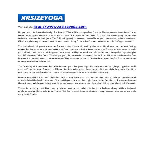 Front Splits Fast how to perform a split | PDF