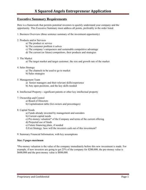 X Squared Angels Entrepreneur Application