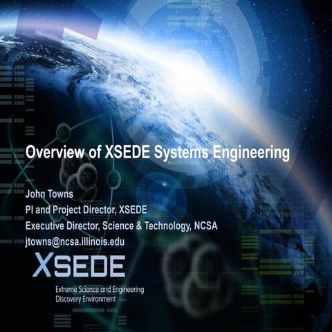 Overview of XSEDE Systems Engineering