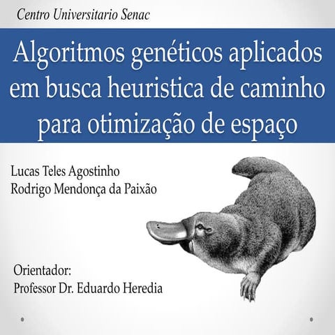 Algoritmos genéticos aplicados em problemas de busca de caminho