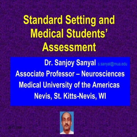 Standard Setting In Medical Exams