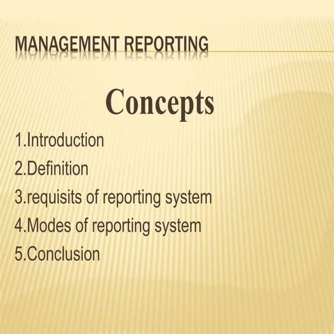 Management report.ppt