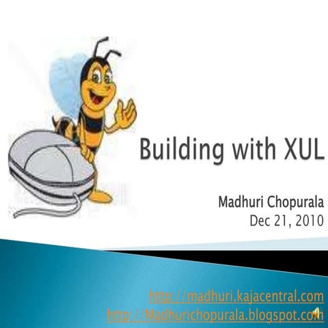 Building with XUL