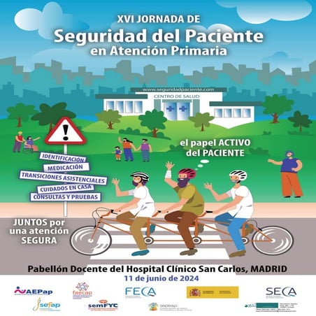 XVI Jornada de Seguridad del Paciente en Atención Primaria, Madrid 2024. Libr...