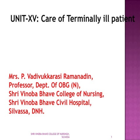 Care of Dying Client 